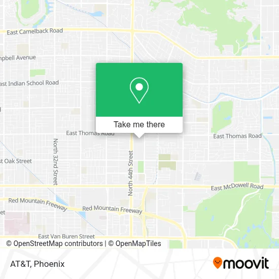 At&T map