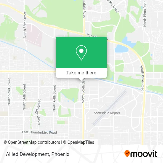 Allied Development map
