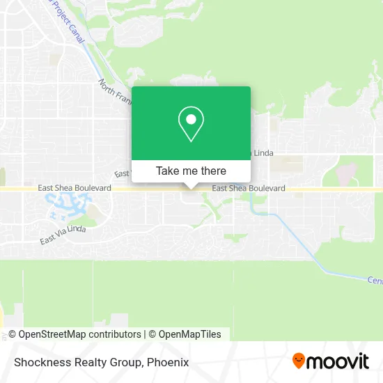 Shockness Realty Group map