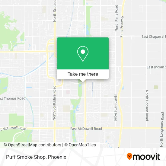 Puff Smoke Shop map