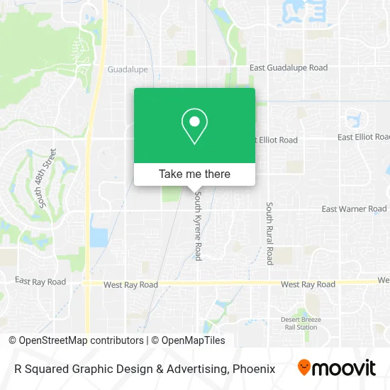 R Squared Graphic Design & Advertising map