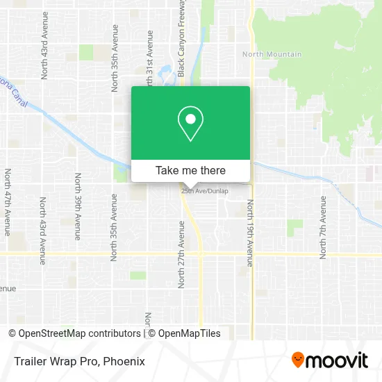 Trailer Wrap Pro map