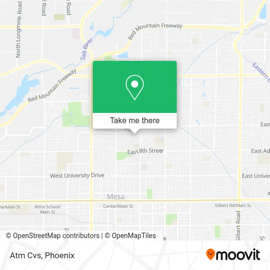 Atm Cvs map