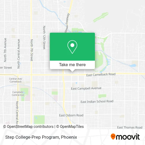 Step College-Prep Program map