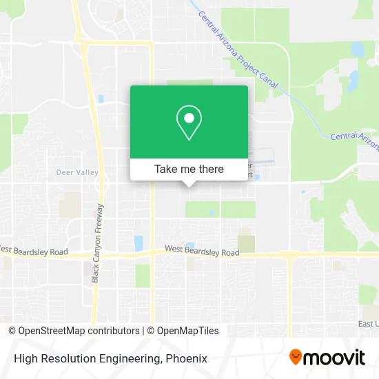 High Resolution Engineering map