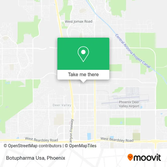 Botupharma Usa map