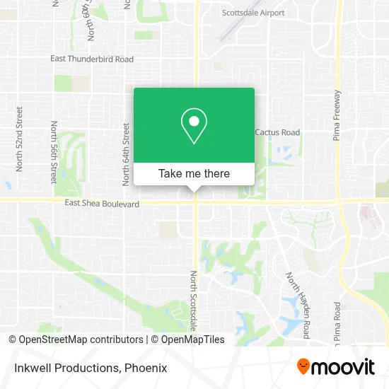 Inkwell Productions map