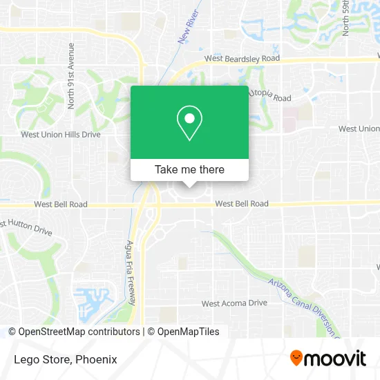 Lego Store map