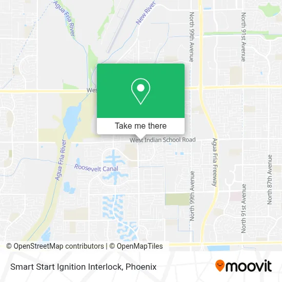 Smart Start Ignition Interlock map