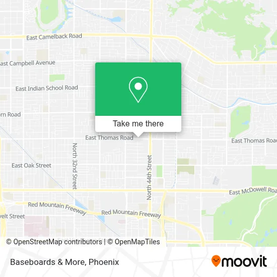 Baseboards & More map
