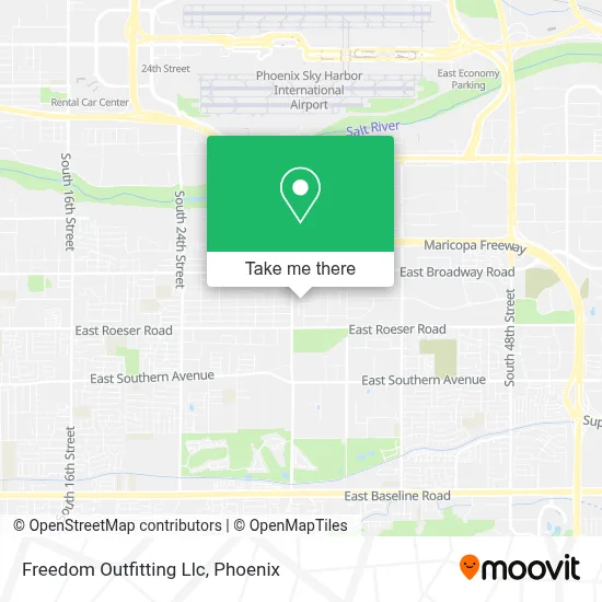 Freedom Outfitting Llc map