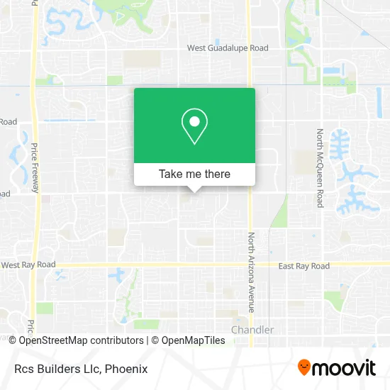 Rcs Builders Llc map