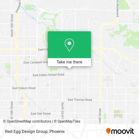 Red Egg Design Group map