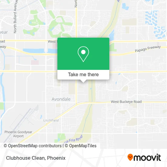 Clubhouse Clean map