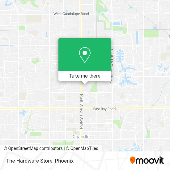 The Hardware Store map