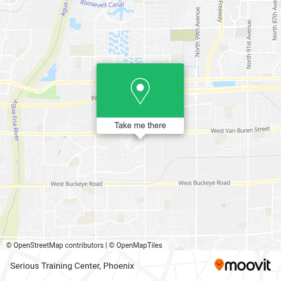 Serious Training Center map