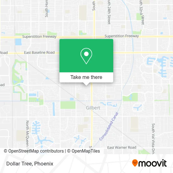 Dollar Tree map