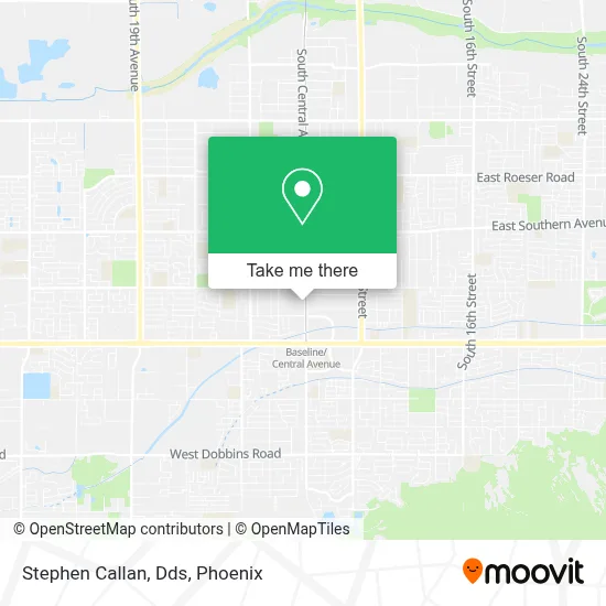Stephen Callan, Dds map