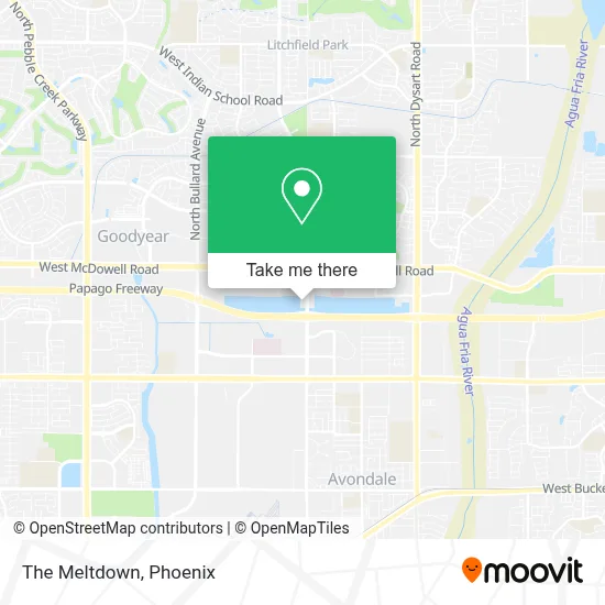 The Meltdown map