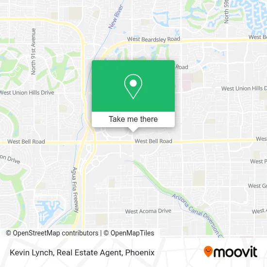 Kevin Lynch, Real Estate Agent map