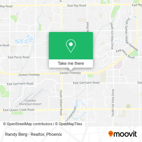 Randy Berg - Realtor map