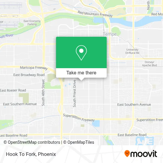 Hook To Fork map