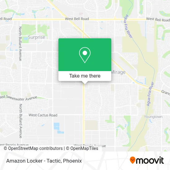 Amazon Locker - Tactic map