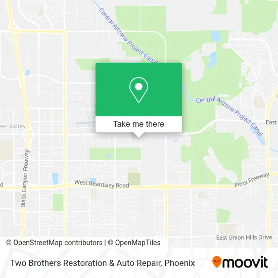 Two Brothers Restoration & Auto Repair map