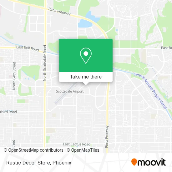 Rustic Decor Store map