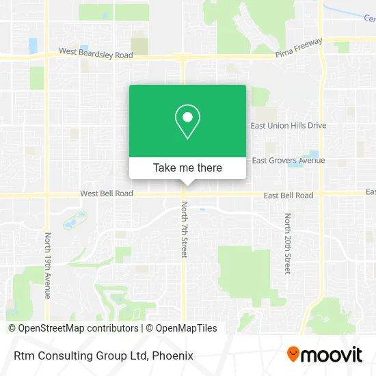 Rtm Consulting Group Ltd map