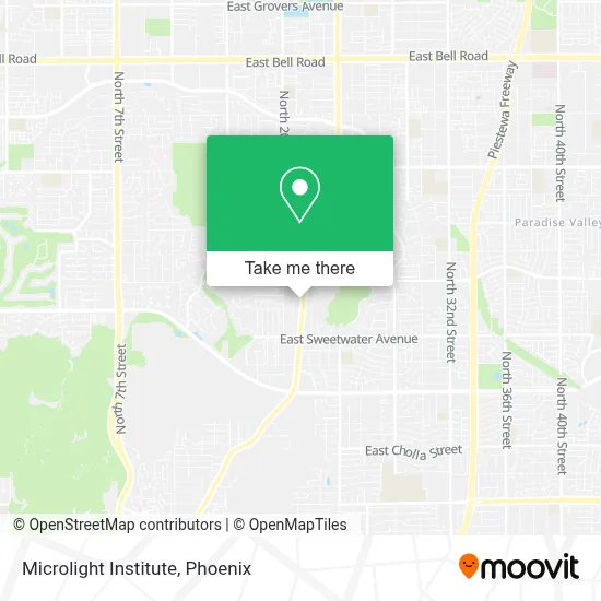 Microlight Institute map