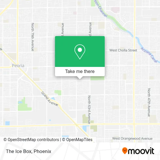 The Ice Box map