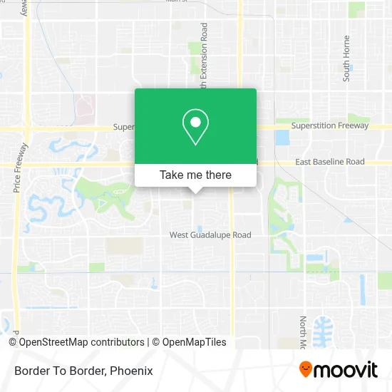 Border To Border map