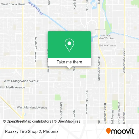 Roxxxy Tire Shop 2 map