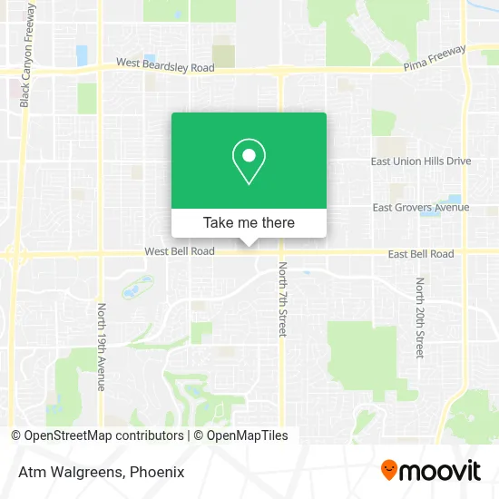 Atm Walgreens map
