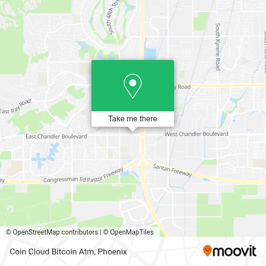 Coin Cloud Bitcoin Atm map