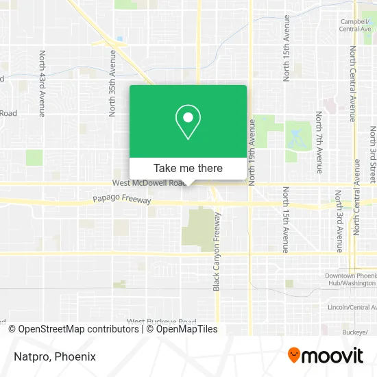 Natpro map
