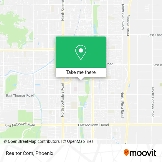 Realtor.Com map