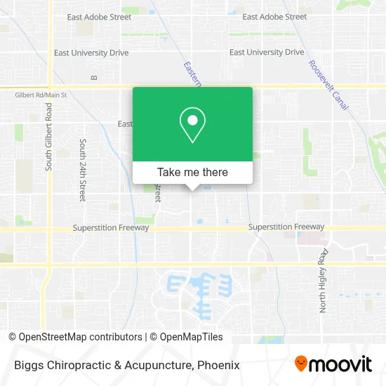 Biggs Chiropractic & Acupuncture map