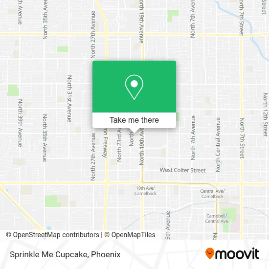 Sprinkle Me Cupcake map
