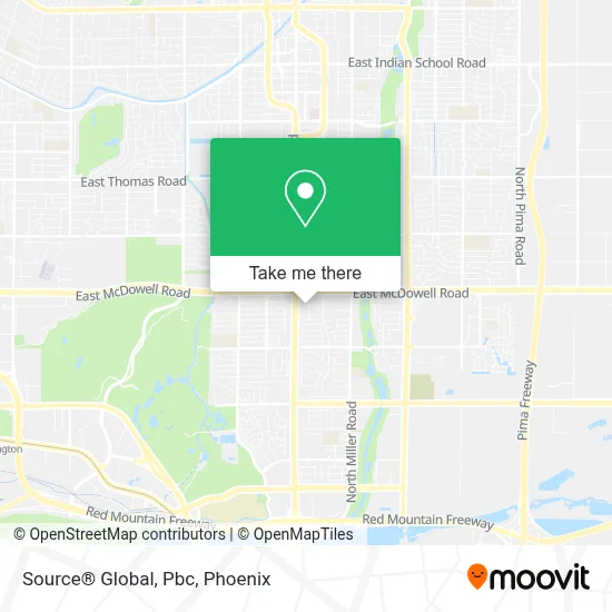 Source® Global, Pbc map