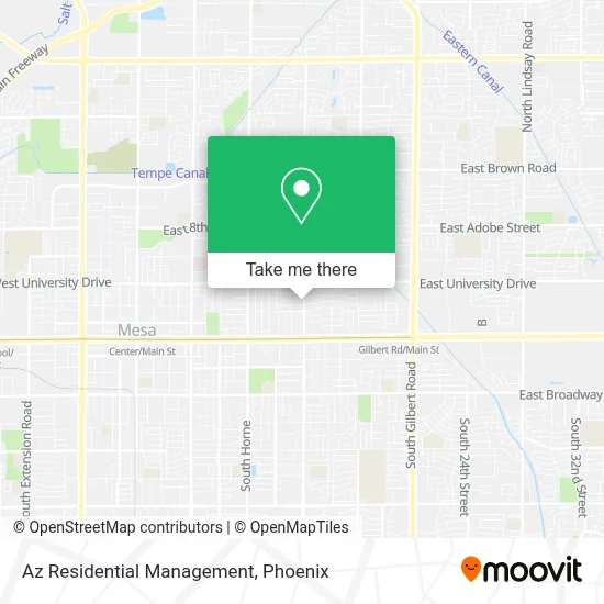 Az Residential Management map