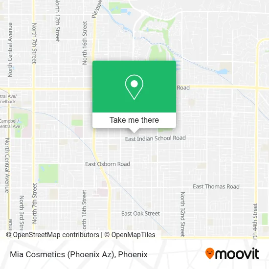 Mia Cosmetics (Phoenix Az) map