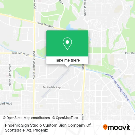 Phoenix Sign Studio Custom Sign Company Of Scottsdale, Az map