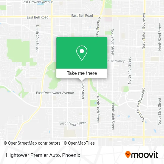 Hightower Premier Auto map