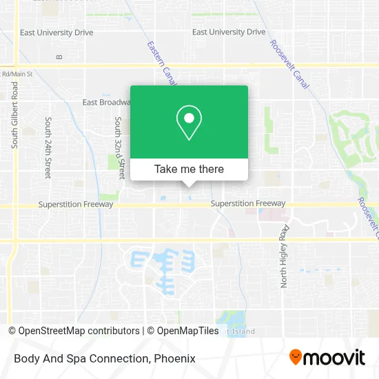 Body And Spa Connection map