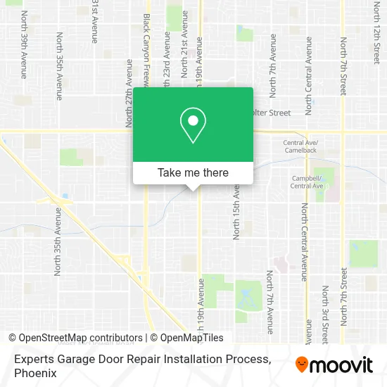 Experts Garage Door Repair Installation Process map