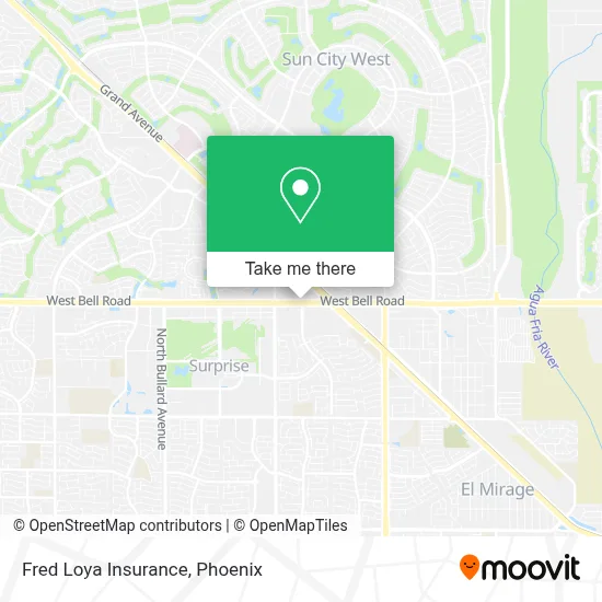 Fred Loya Insurance map