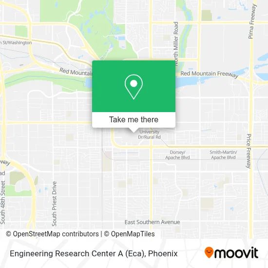 Engineering Research Center A (Eca) map