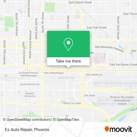 Ez Auto Repair map